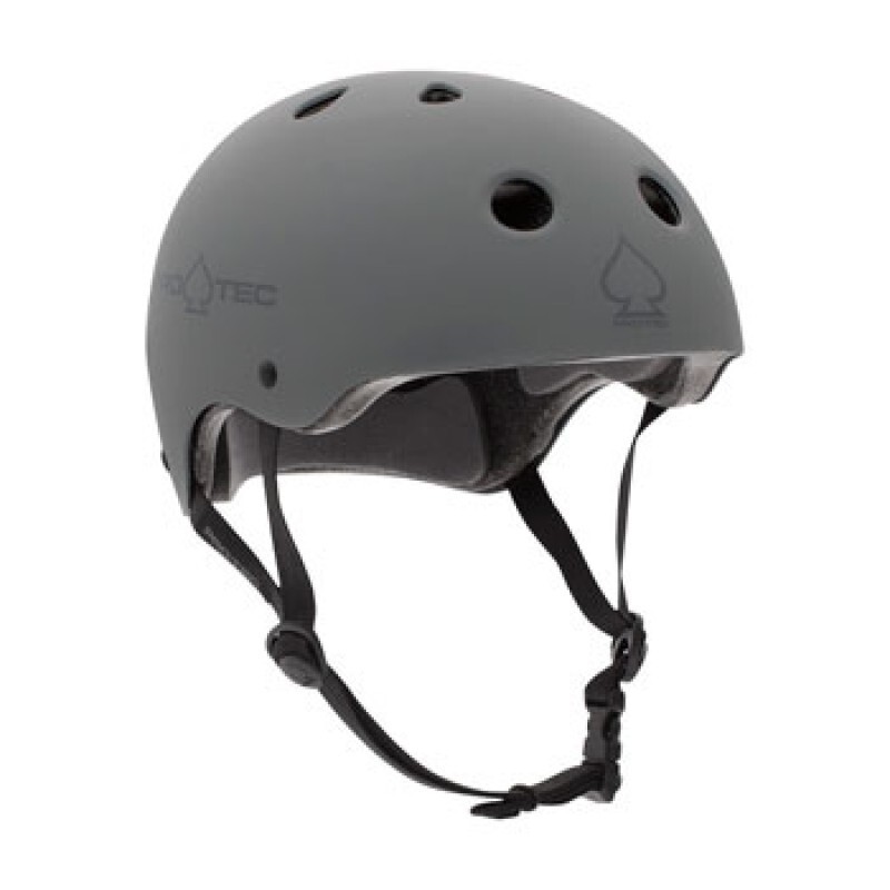 Pro-Tec Classic Scooter - Skate - Bike Certified Helmet - Matte Grey