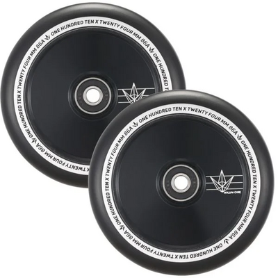 Envy Hollow Core 110mm Black Wheels