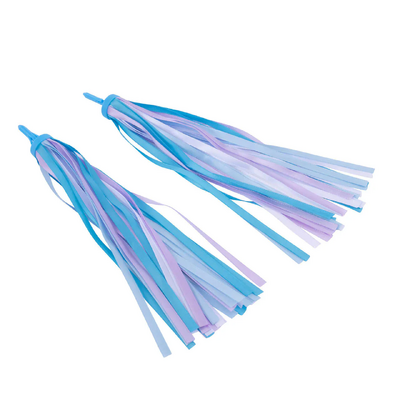 I-GLIDE Ribbons Blue White (pair)